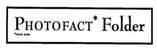 Sams Photofact schematics logo